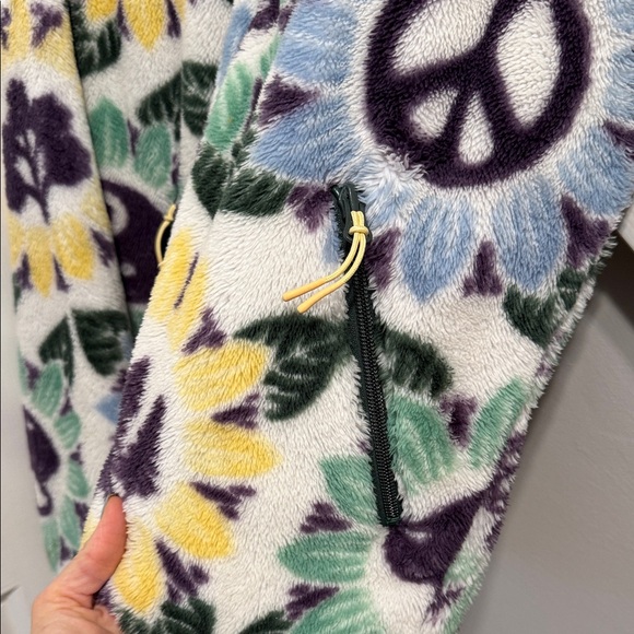 Parks Project Nature In Bloom Faux Shearling Jacket - Picture 5 of 7